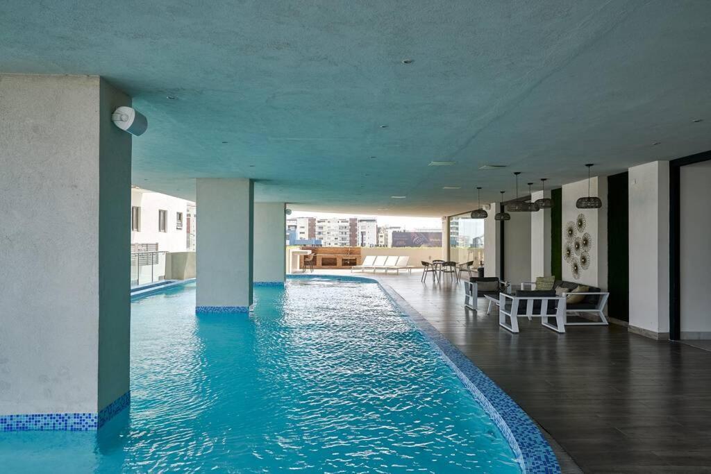 Escape Apartments, Balcony, Pool, Gym & Spa In La Julia 聖多明哥 外观 照片